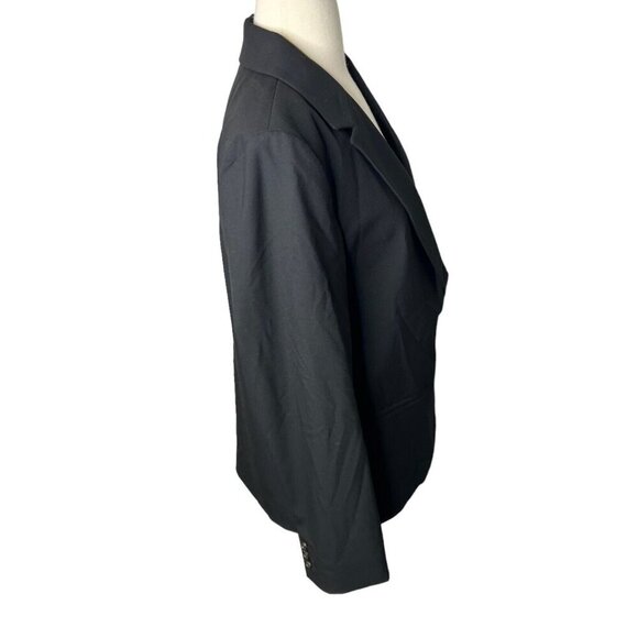 J.Crew $198 One Button Blazer in Black Size 10 BO597 - Picture 5 of 7